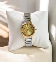 Caslex 16 Silver Gold Women Watch Price In Bangladesh