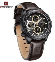 Naviforce 9197 L – DarkBrown Black