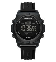 Naviforce 7127 Black White Men’s Quartz Wrist Watch