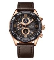 Naviforce 8043 Rose Black Men’s Quartz Wrist Watch