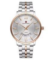 Naviforce 9238 Rose White Men’s Quartz Wrist Watch